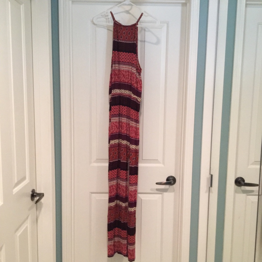 Patterned maxi dress